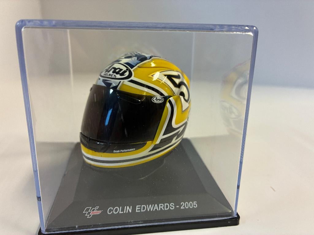 69770: Helm - MotoGP - Colin Edward - 2005 - Atlas 1:5, Overige typen, Zo goed als nieuw, Bachsatztstr. 54 D 72131 Ofterdingen, Germany