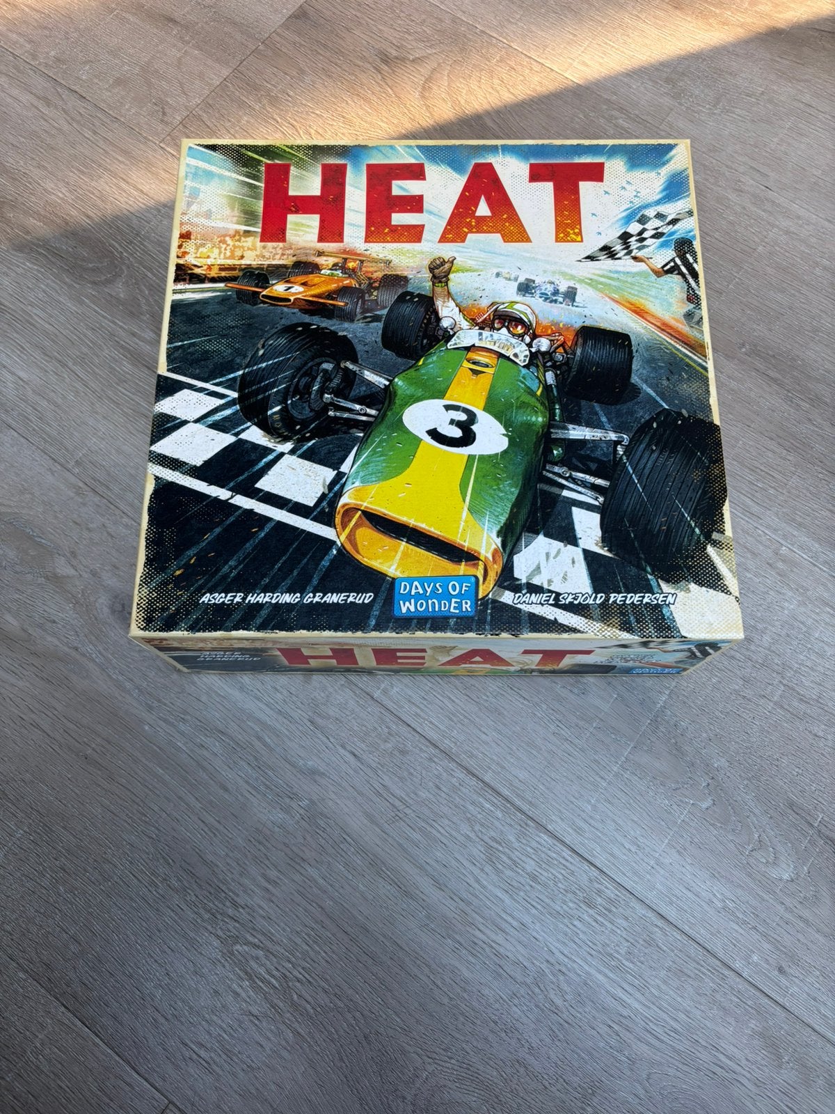 Bordspel Heat, Ophalen, Zo goed als nieuw