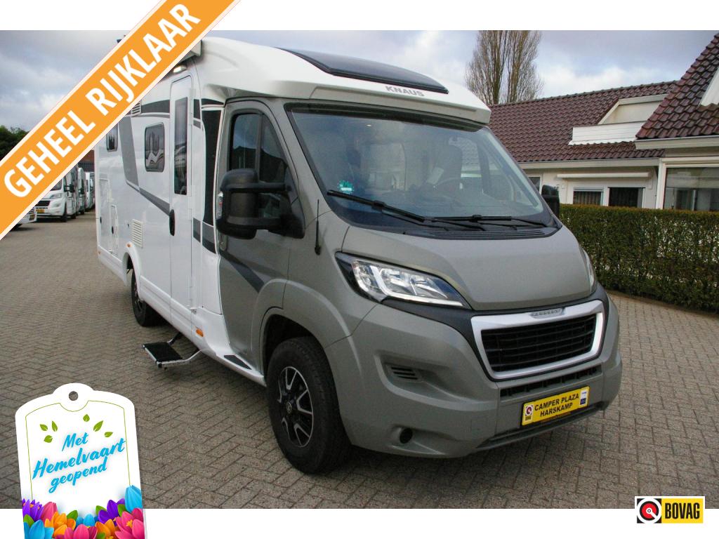 Knaus Van TI 650 MEG Enkele bedden, XXL Garage, Koelkast, Ringverwarming, Luifel, Bedrijf