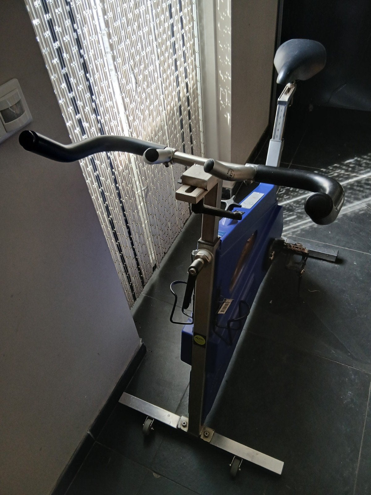Bodybike spinningfiets blauw, Ophalen of Verzenden, Gebruikt, Hometrainer