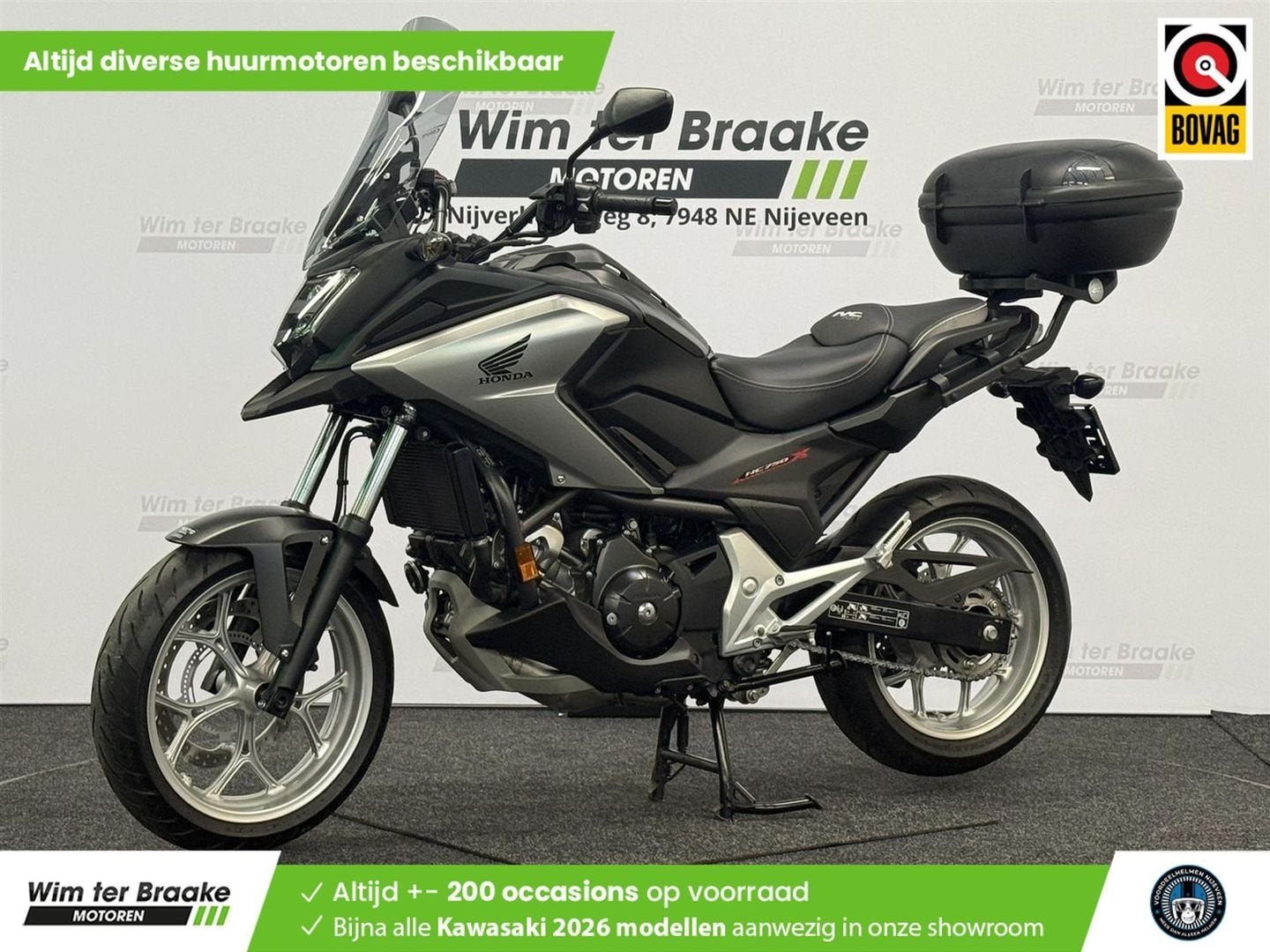 Honda NC 750 X DCT ABS (bj 2016) 13,743 km, 2 cilinders, Motorrijbewijs A, Bedrijf, Onbekend