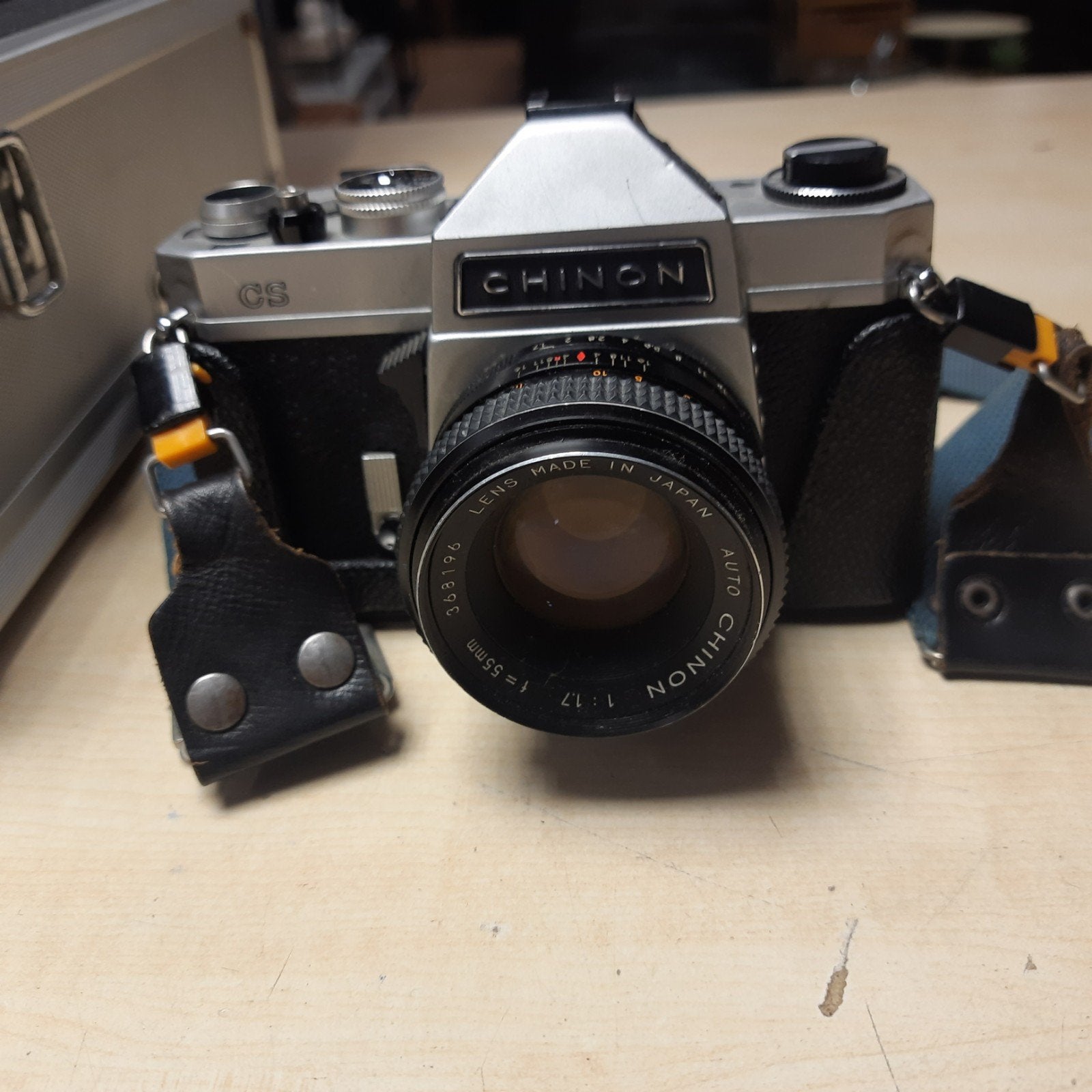 Chinon CS Spiegelreflexcamera met Panagor Tele Zoom lens, Ophalen of Verzenden