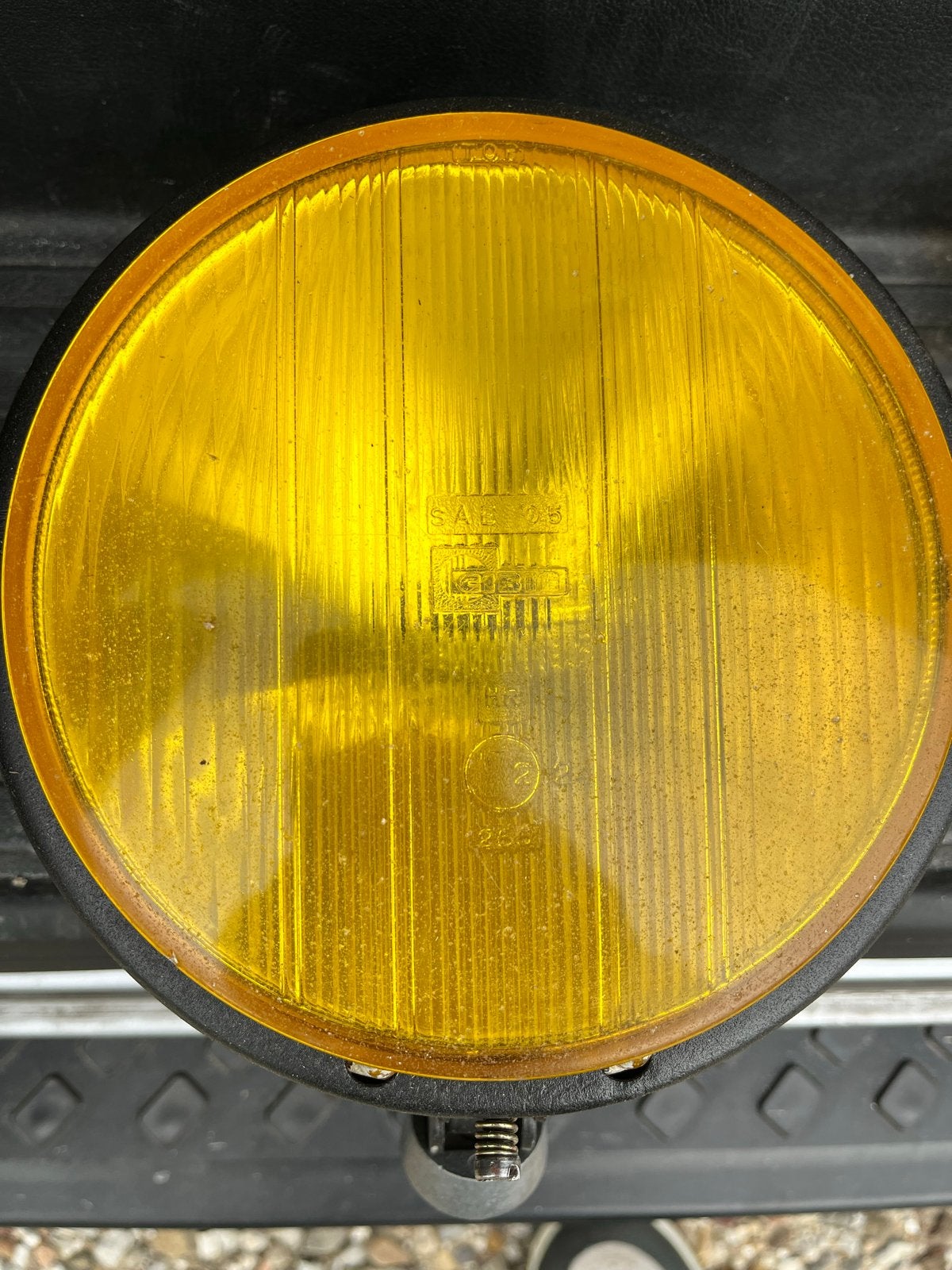 Cibie mistlamp Verstraler Geel Glas Klassieke Auto Onderdeel, Verzenden, Gebruikt, Universele onderdelen