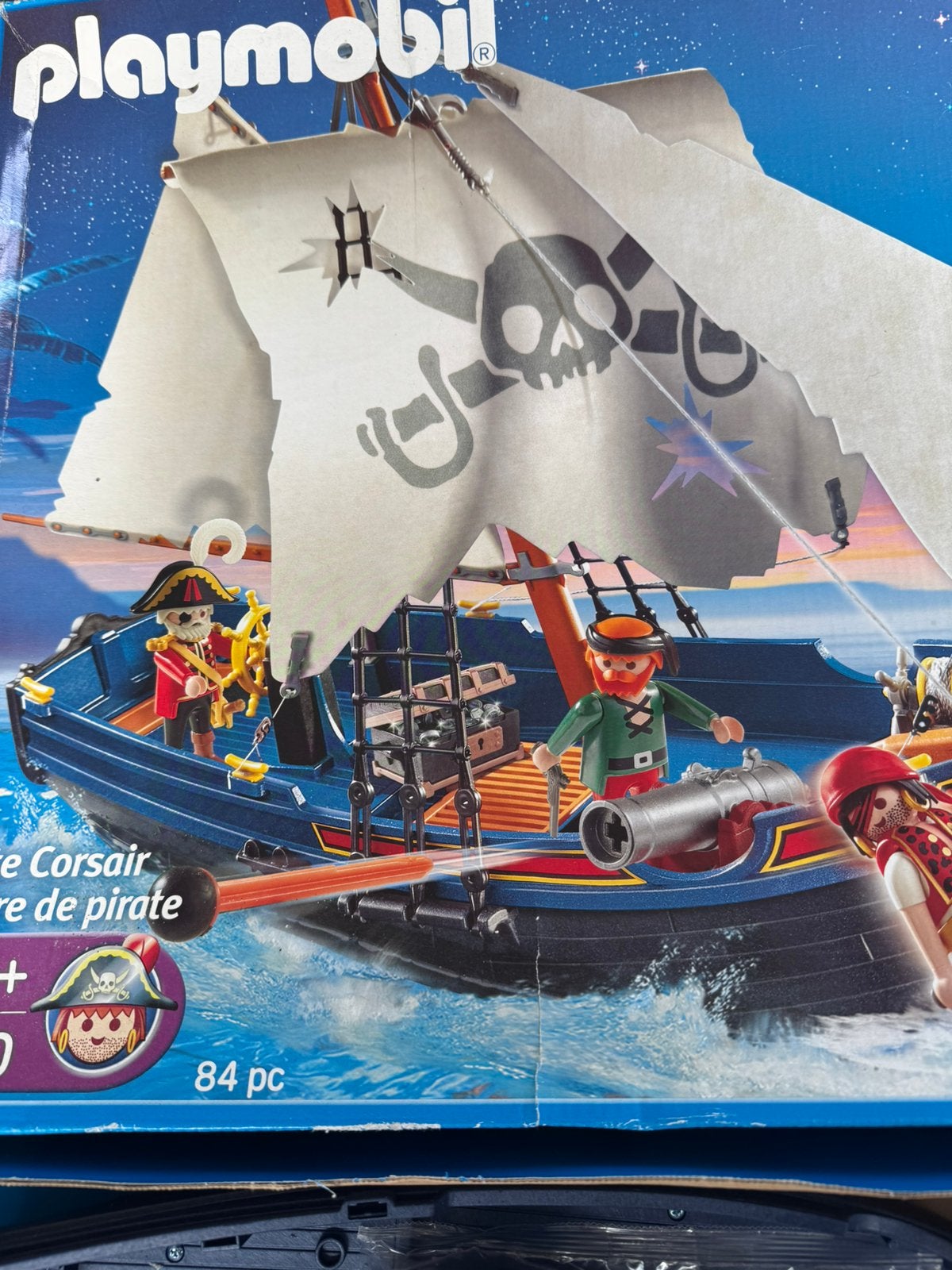 Nieuw piraten schip playmobiel, Ophalen of Verzenden, Zo goed als nieuw