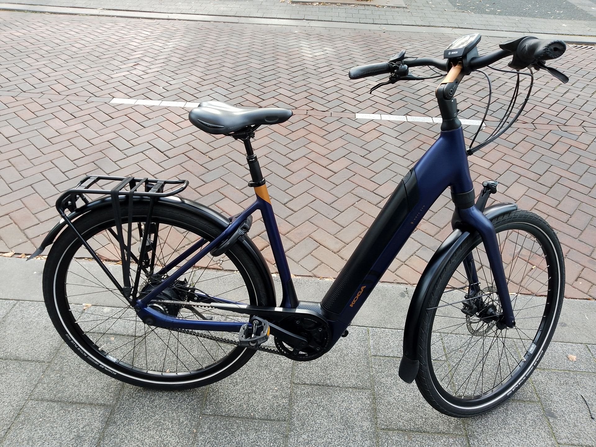 Koga E-Nova Evo d53 elektrische fiets Enviolo+gates+Bosch, -, -, Zo goed als nieuw, 51 tot 55 cm