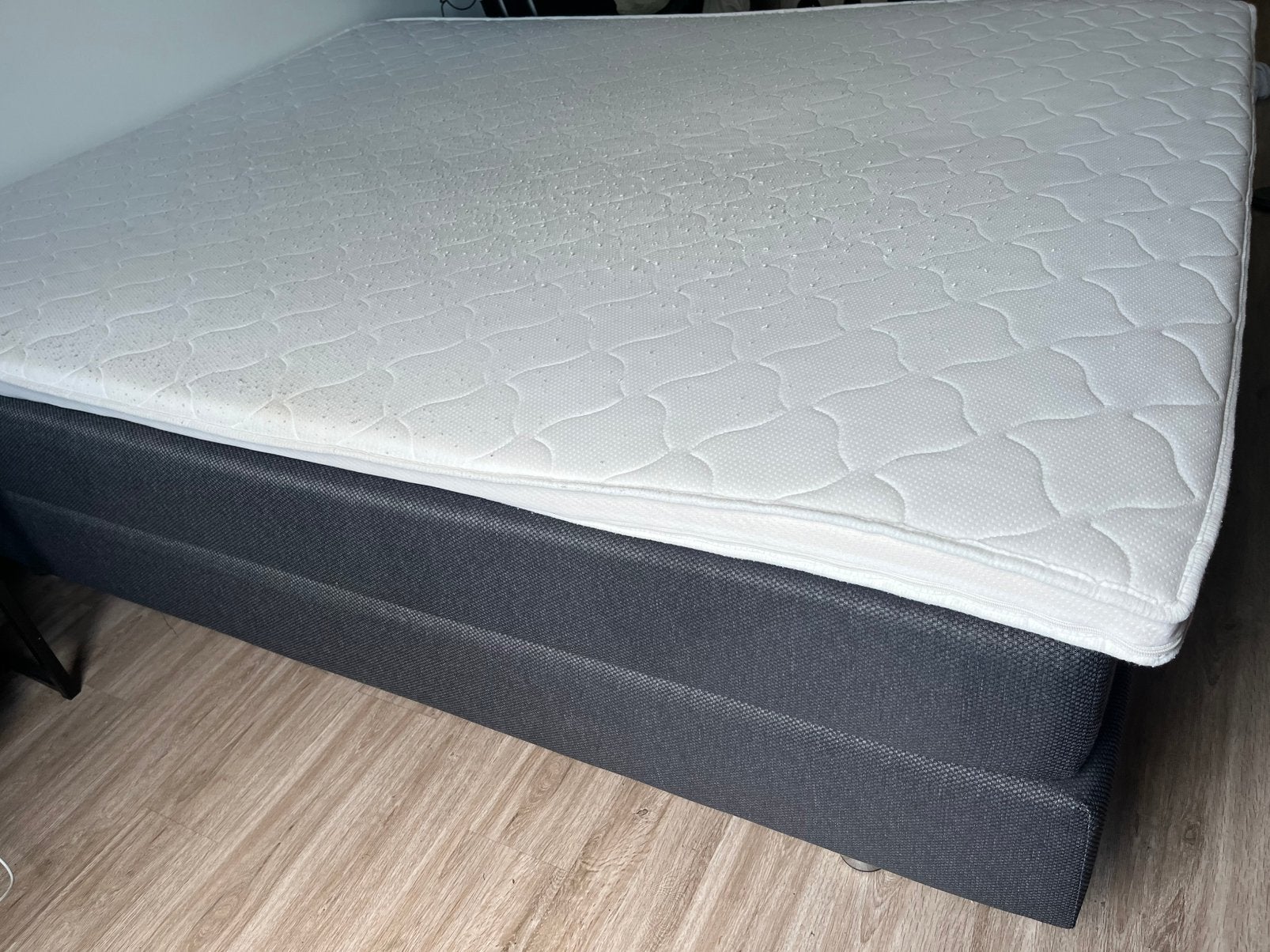 Boxspring bed JYSK gratis, Huis en Inrichting, Ophalen, Gebruikt, Tweepersoons, 200 cm