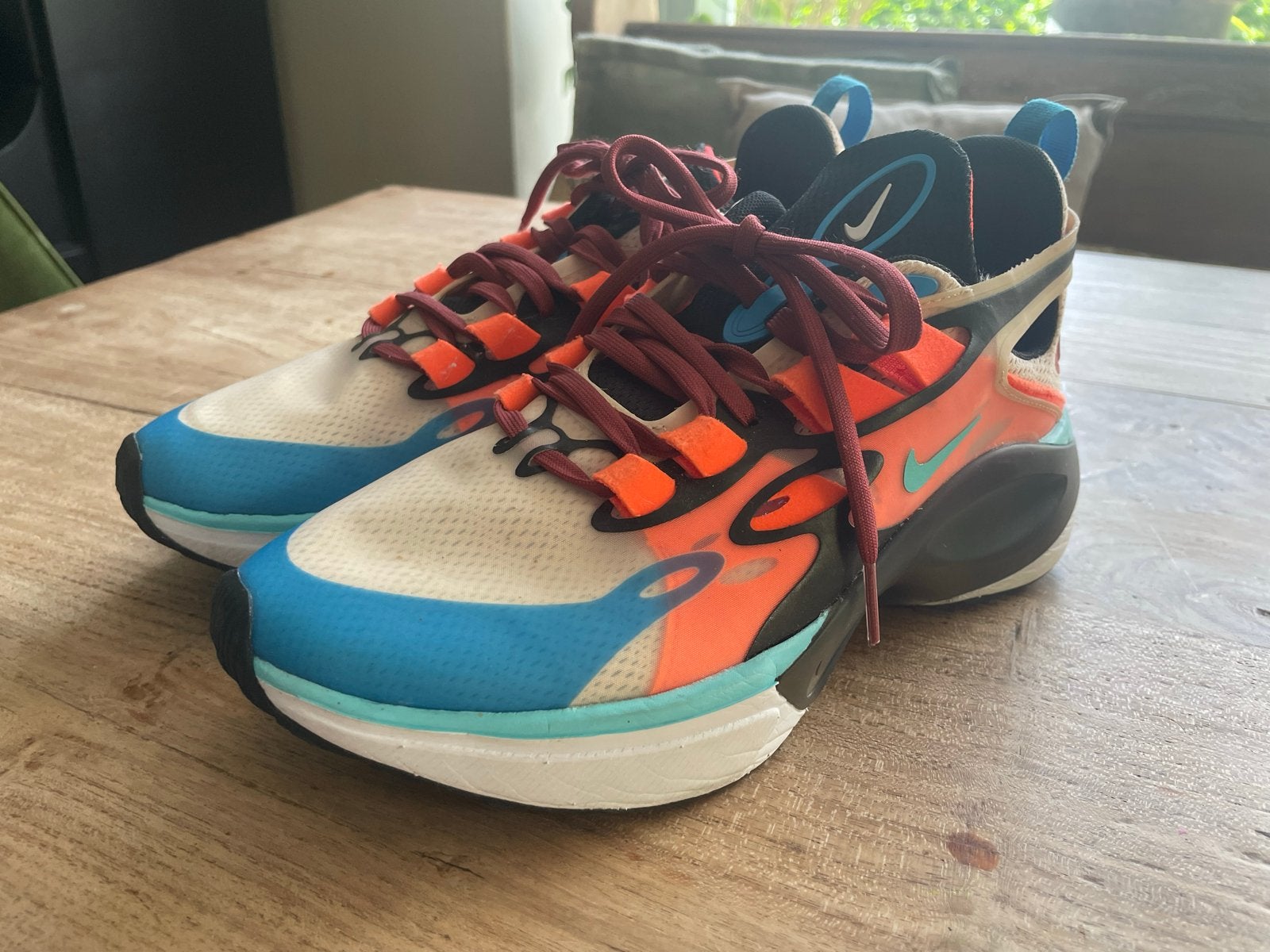 Nike React Vision D/MS/X Sneakers - Maat 38.5, Ophalen of Verzenden, Zo goed als nieuw, Overige kleuren, Sneakers of Gympen