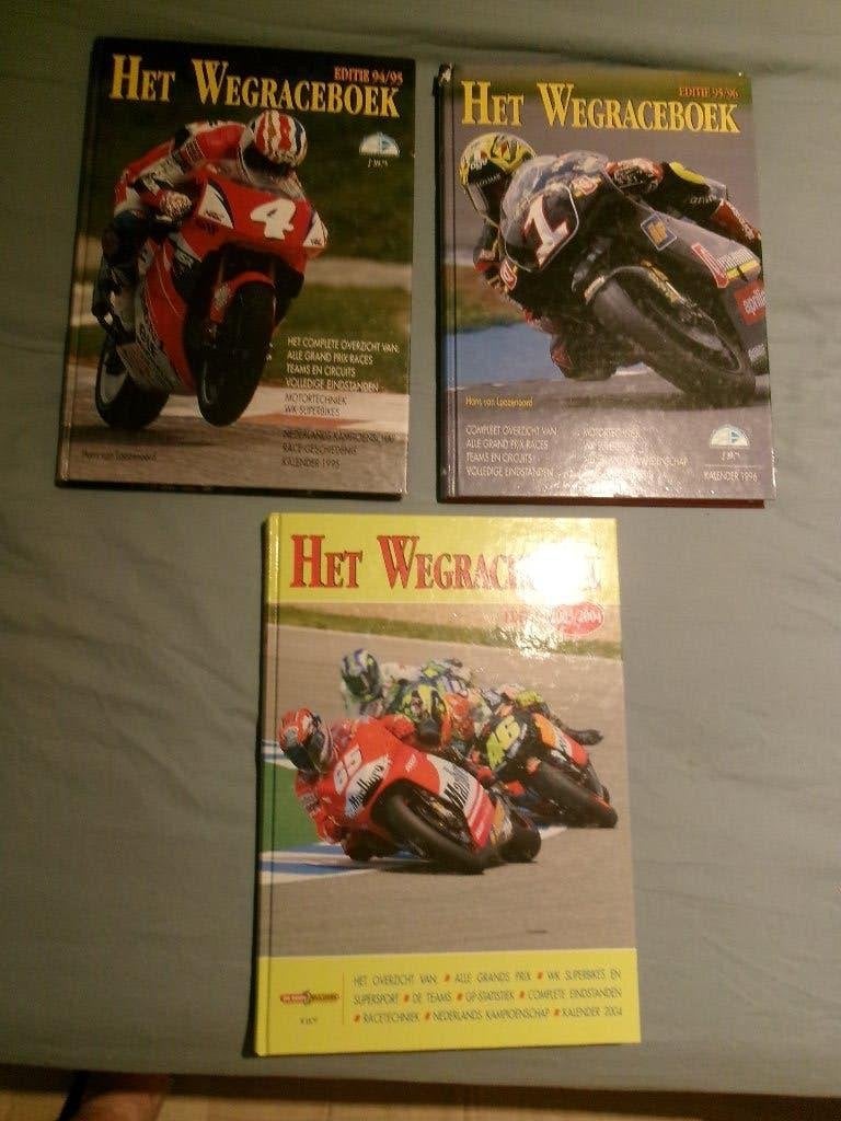 3 Motor sport boeken Het wegrace boek Verzenden kan ook, Ophalen, Zo goed als nieuw