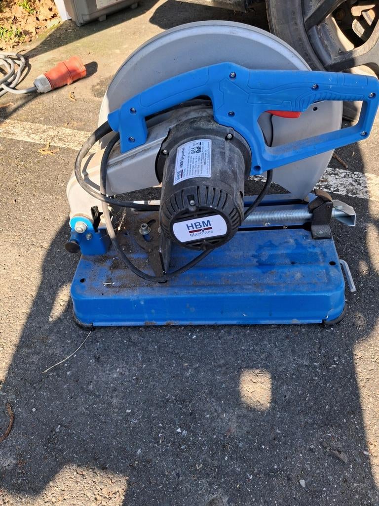 HBM Drycutter Afkortzaag voor ijzer, 70 mm of meer, HBM, Ophalen of Verzenden, Zo goed als nieuw