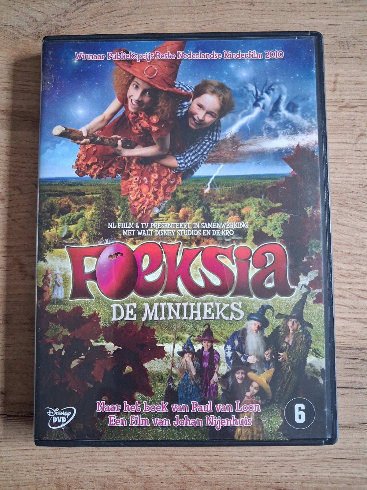 foeksia de miniheks dvd naar het boek van paul van loon, Zo goed als nieuw, Vanaf 6 jaar, Film, Ophalen of Verzenden