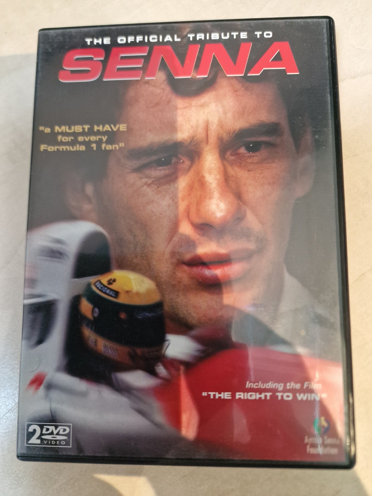The Official Tribute to Senna - 2 DVD Set, Cd's en Dvd's, Alle leeftijden, Auto- en motorsport, Ophalen of Verzenden, Documentaire