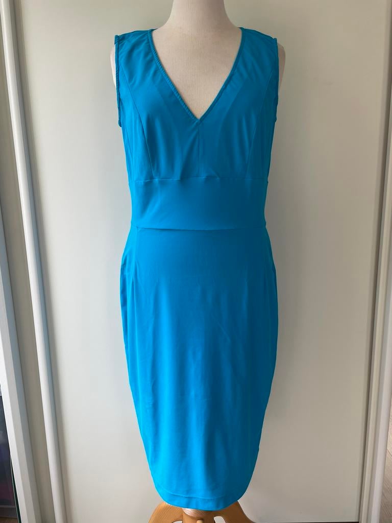 LaDress hemelsblauwe jurk maat M, Maat 38/40 (M), Blauw, Ophalen of Verzenden, Zo goed als nieuw