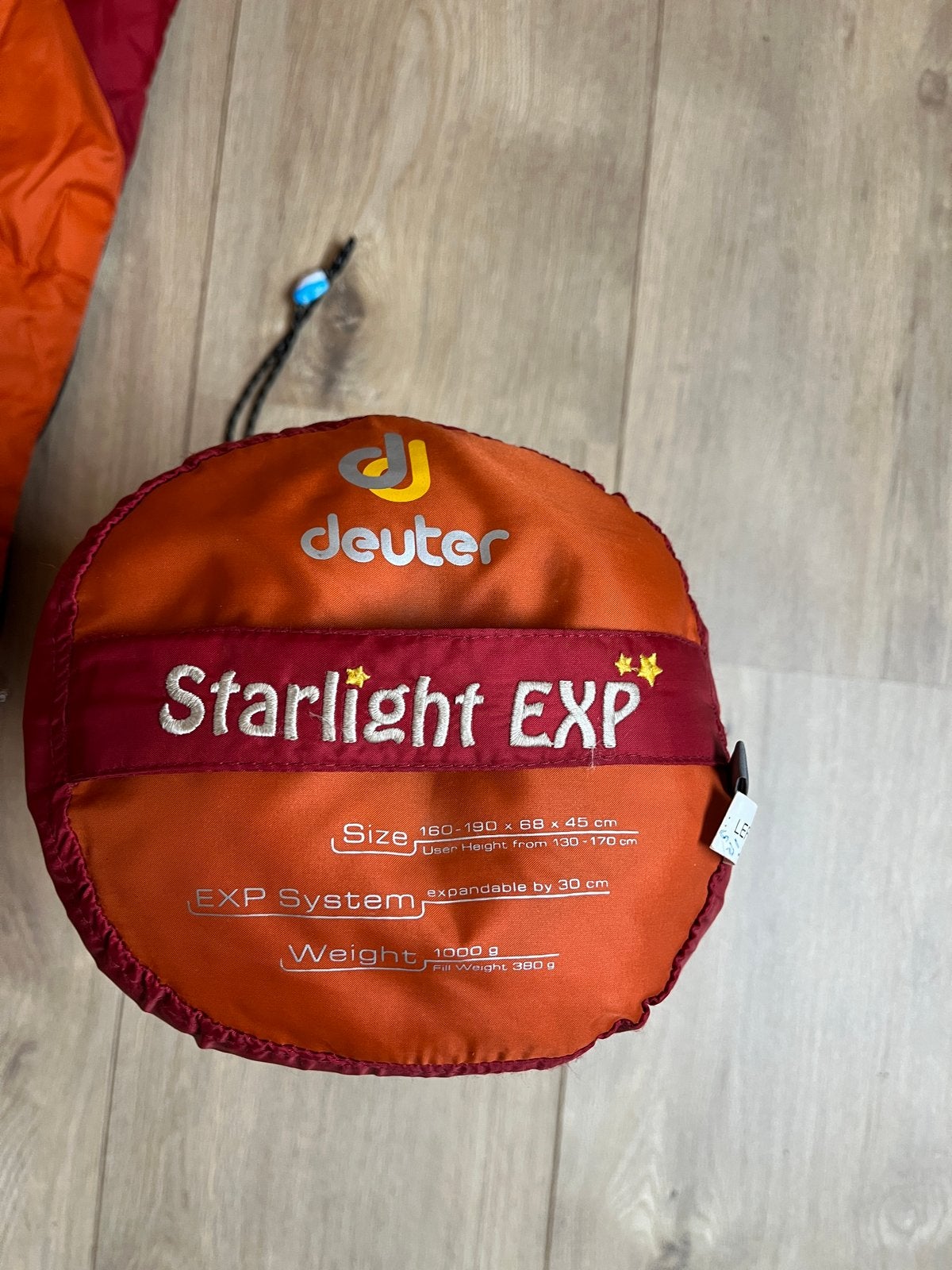 Twee Deuter Starlight EXP slaapzakken (160/190x68x45), Ophalen, Gebruikt