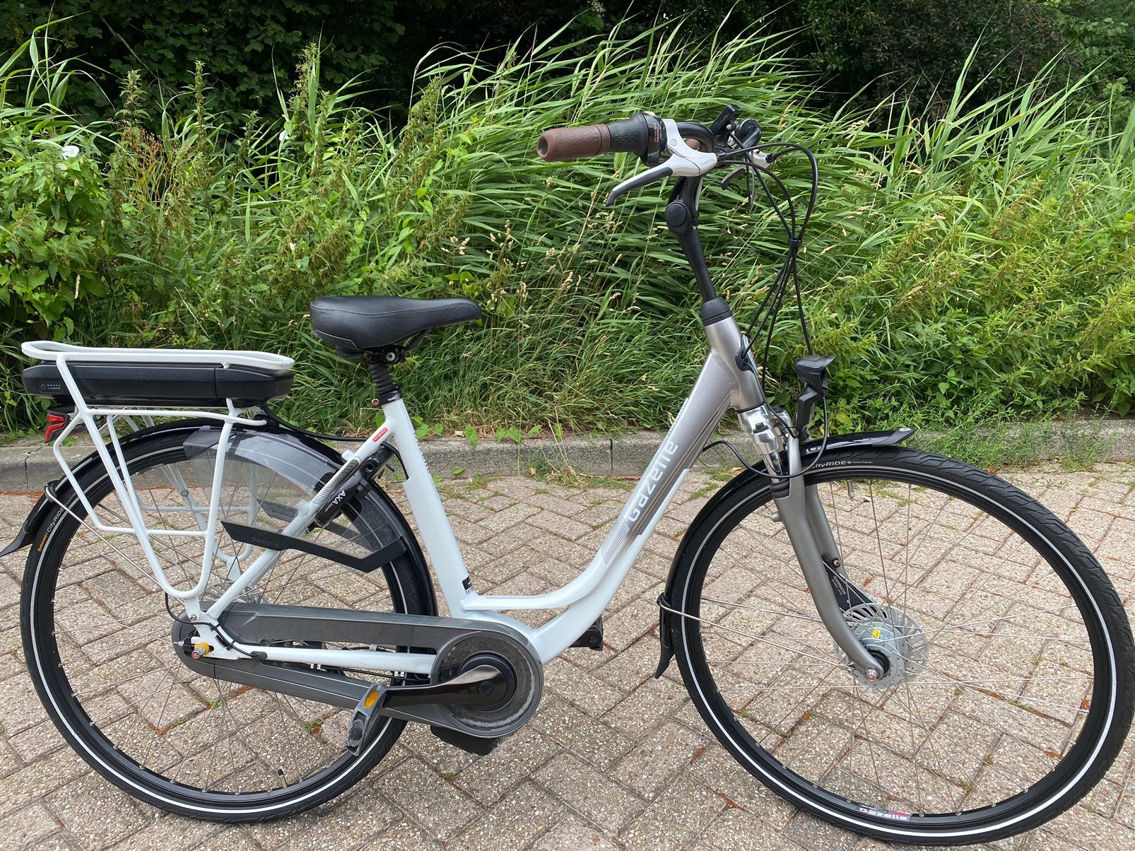 Gazelle Orange elektrische damesfiets, 53 tot 56 cm, Ophalen, Zo goed als nieuw, Gazelle