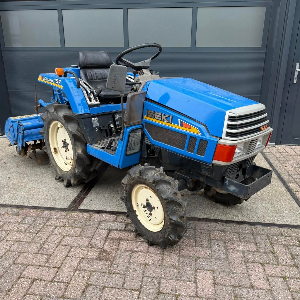 Iseki Landhope 157 + Grondfrees, Zakelijke goederen, Agrarisch | Tractoren, tot 2500, Overige merken, tot 80 Pk, Gebruikt, Ophalen of Verzenden