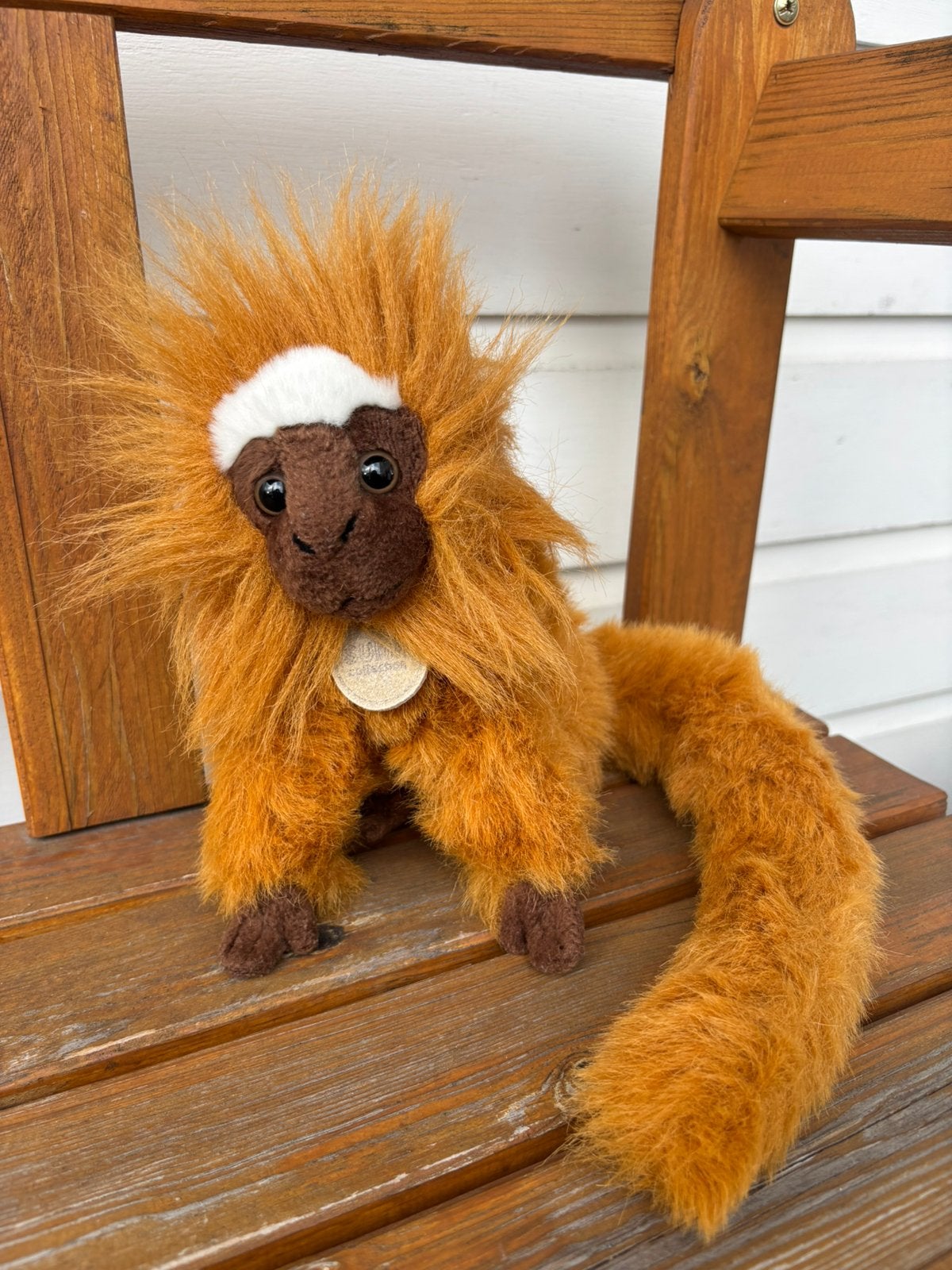 Ravensden Suma collection knuffel gouden leeuwaapje tamarin, Ophalen of Verzenden, Zo goed als nieuw, Wild dier, Overige typen