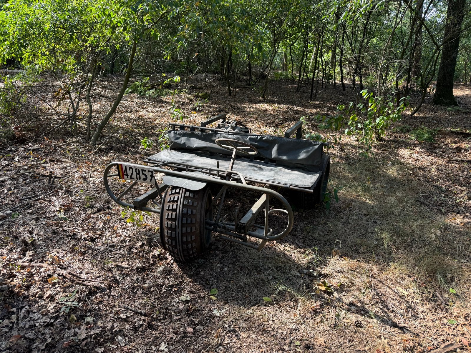 Belgische AS 24 Para Trike, Ophalen