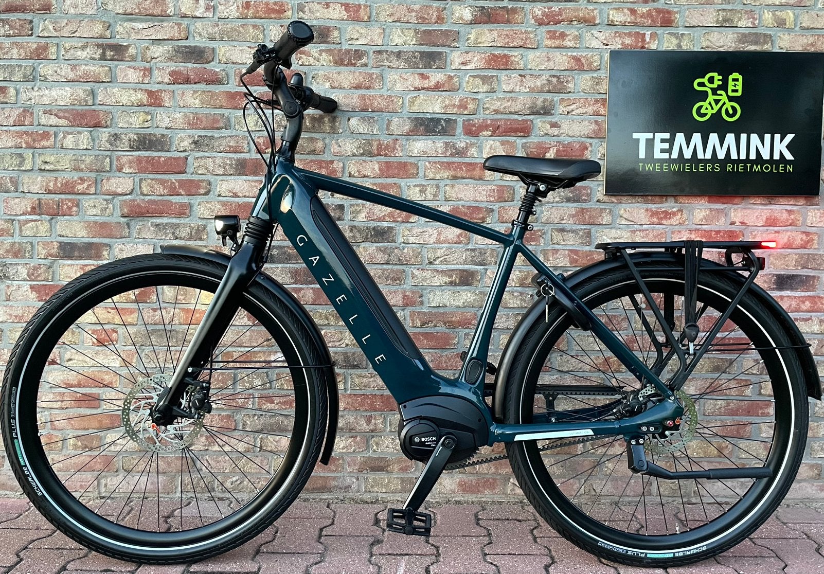 Gazelle Ultimate C8+ Smart Heren, Ophalen, Zo goed als nieuw, 51 tot 55 cm, 50 km per accu of meer