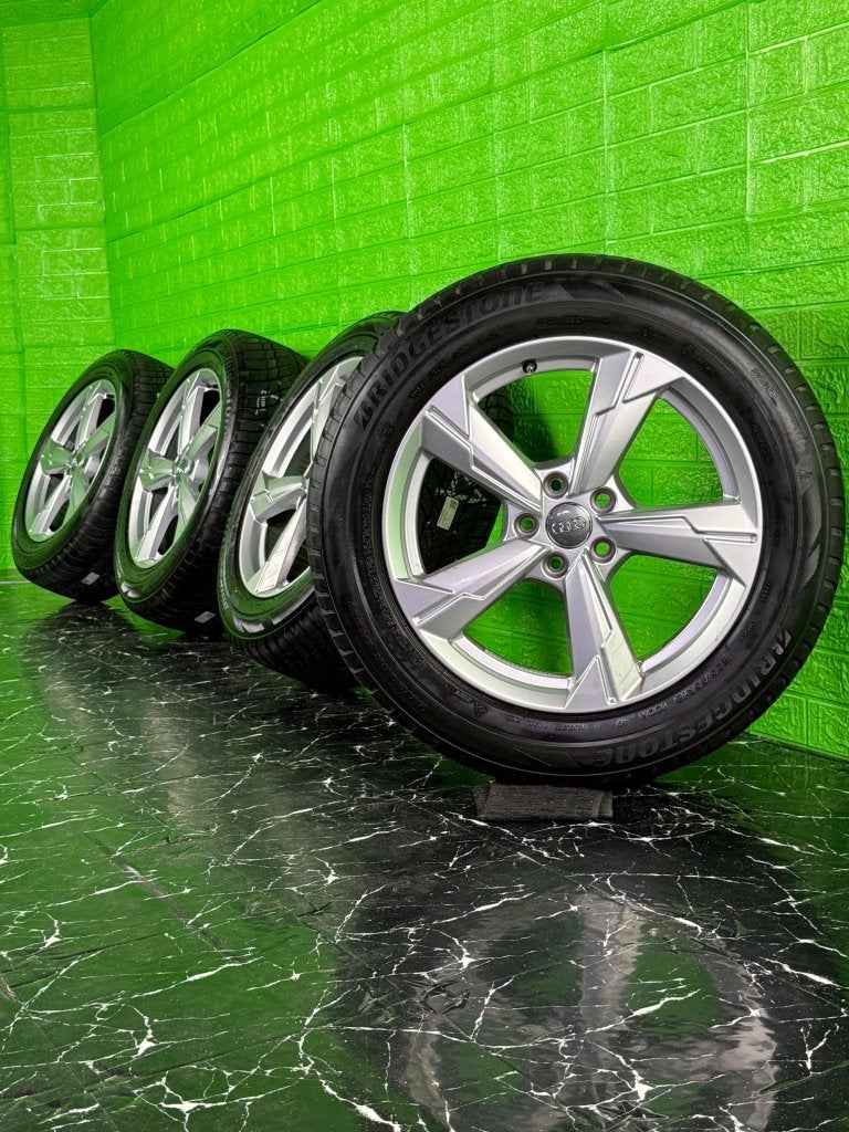 Originele Audi A6 S6 A7 S7 velgen 18" 5x112 winterset 7mm, Auto-onderdelen, Niet ingevuld, 18 inch, Gebruikt, Banden en Velgen