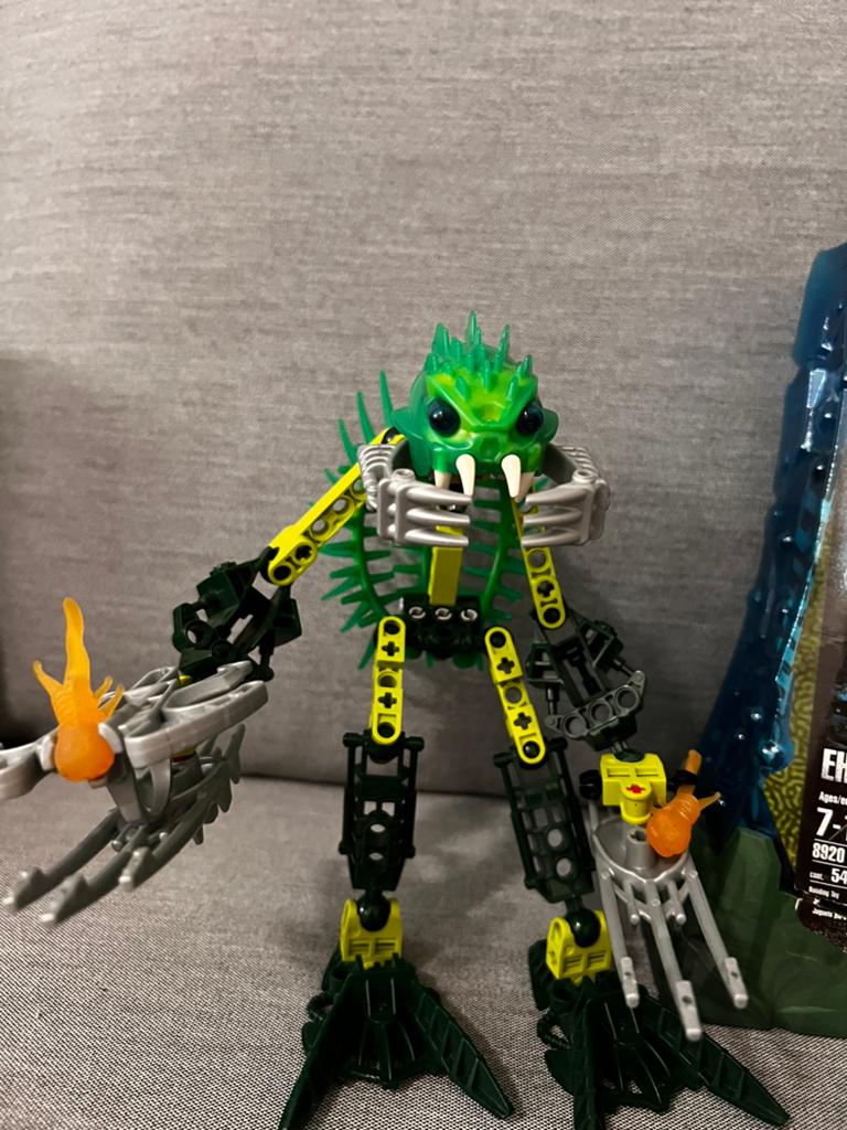 Bionicle barrakai, Ophalen, Zo goed als nieuw