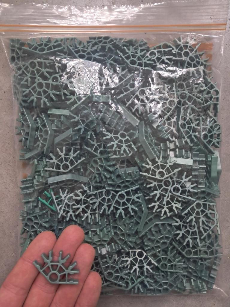 K'nex 4-way metallic connector (ook per stuk verkrijgbaar!), Kinderen en Baby's, Speelgoed | Bouwstenen, Ophalen of Verzenden