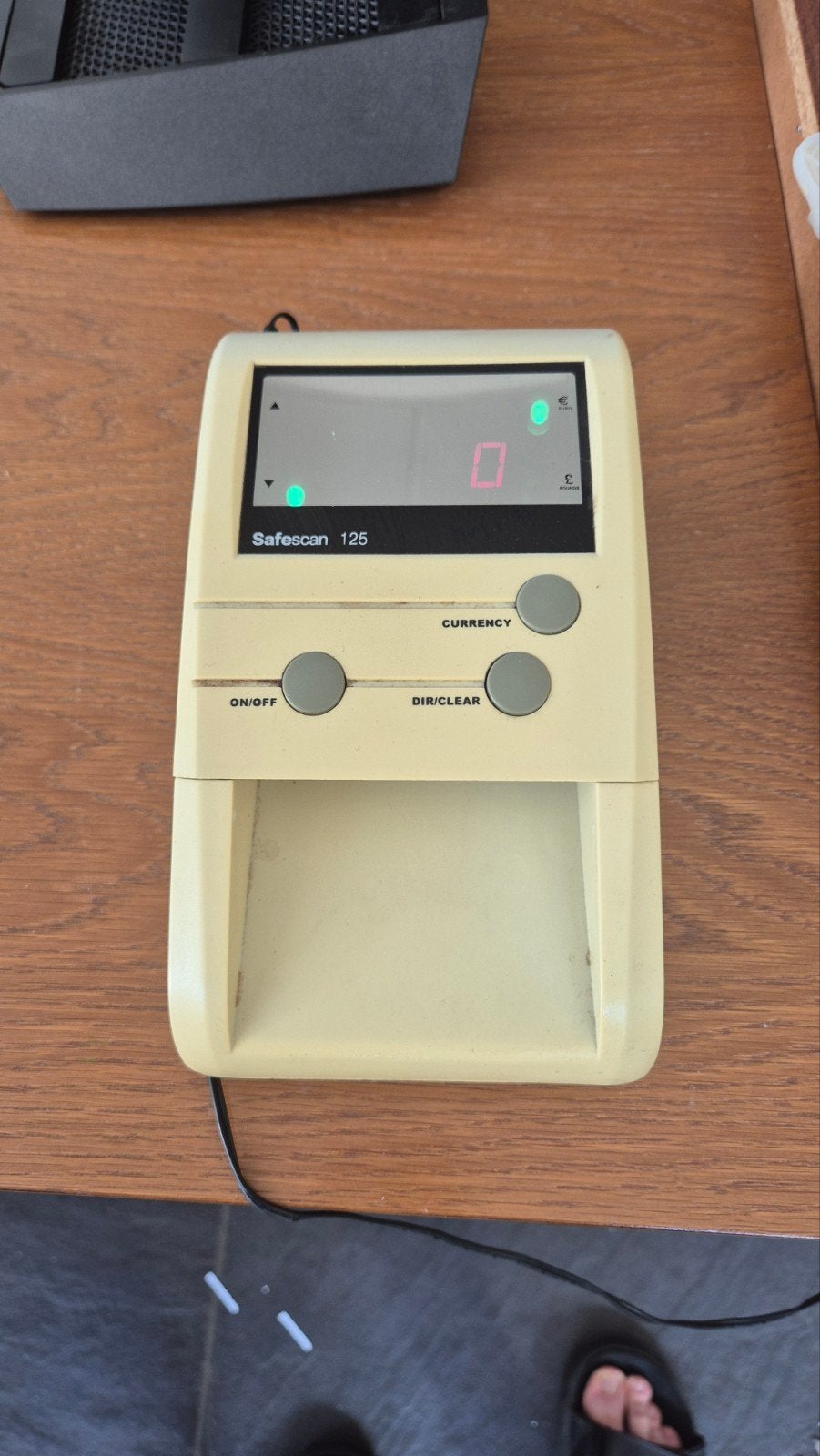 Safescan 125 – compacte en betrouwbare geldteller voor b, Ophalen of Verzenden, U, G, B