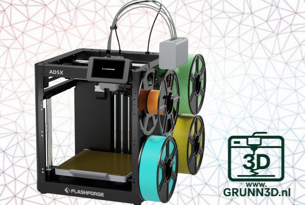 Flashforge Adventurer AD5X Multi color 3D printer, Ophalen of Verzenden, Nieuw, Printeraccessoires