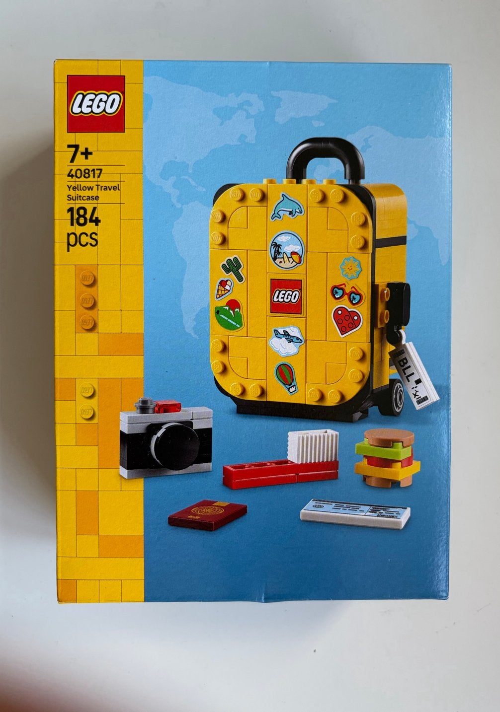 LEGO 40817 Yellow Travel Suitcase - Nieuw in doos, Lego, Overige thema's, Denemarken, Nieuw