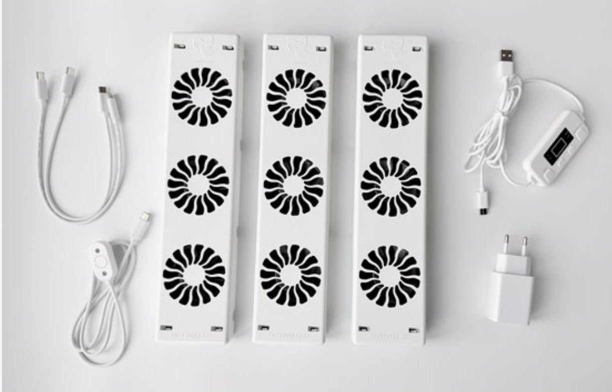 CozyVent radiatorventilator trio - nieuw in doos, Ophalen of Verzenden, Nieuw