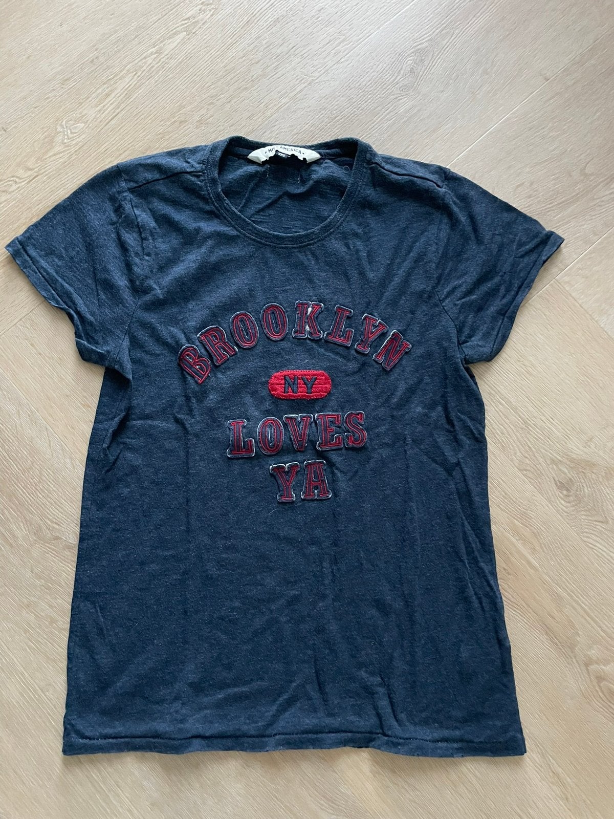 Blauw T-shirt van Miss America maat xxs, Kleding | Dames, Blauw, Ophalen of Verzenden, Zo goed als nieuw, Korte mouw