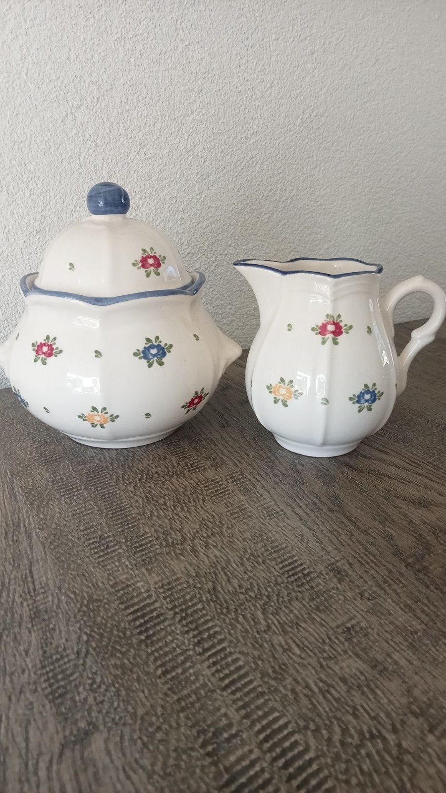 Zeller - Petit Rose - melkkan en suikerpot, Ophalen of Verzenden
