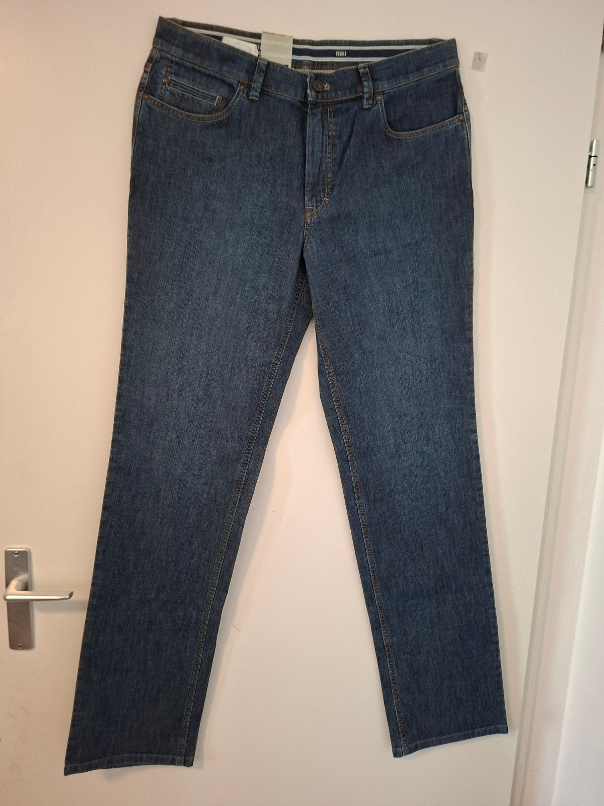 Hiltl Relax Premium Denim Jeans - Nieuw met labels, Kleding | Heren, Blauw, Hiltl, Nieuw, Ophalen of Verzenden