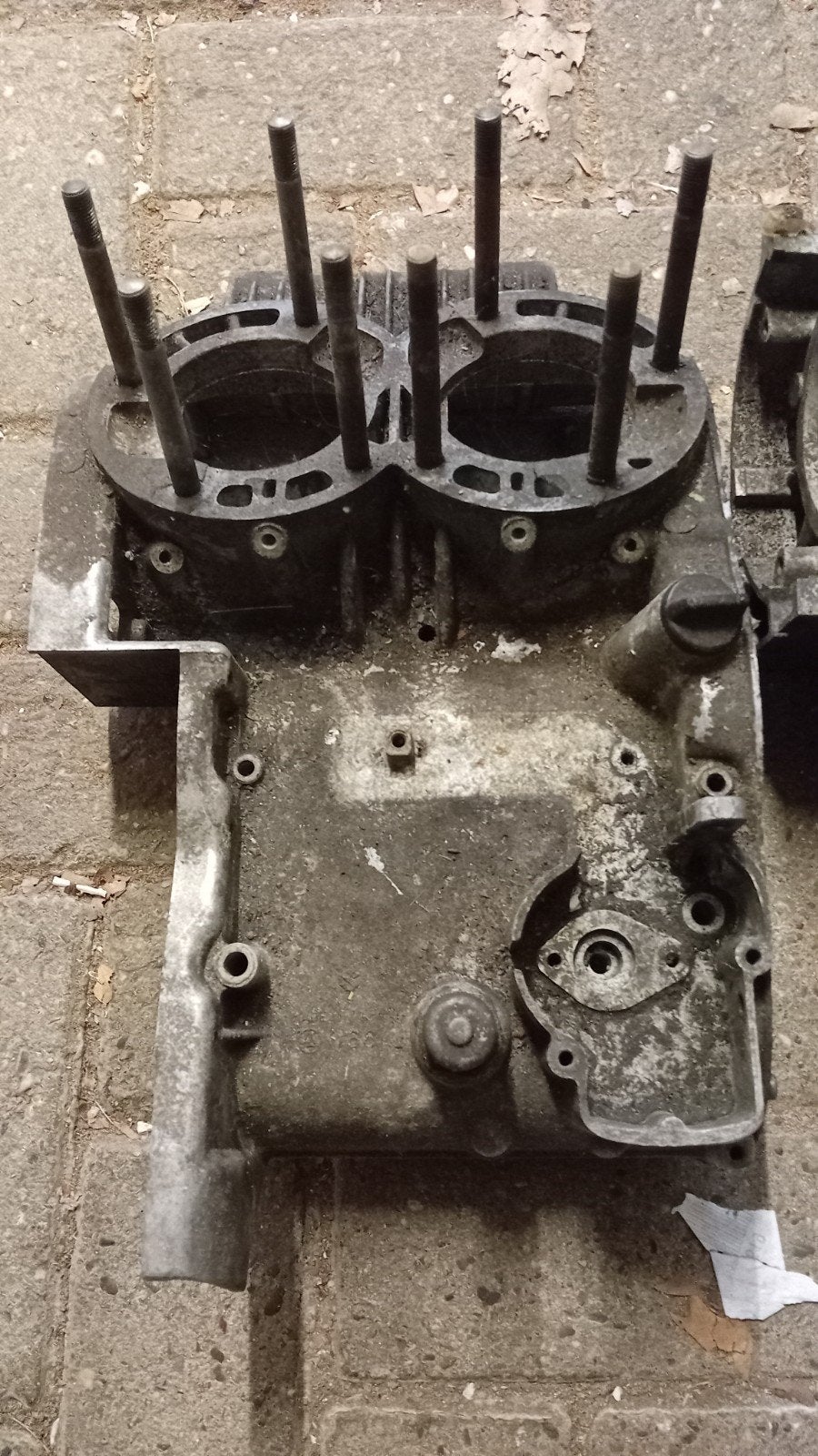 Suzuki T500 Tweetakt Blokdelen en Tank, Ophalen, Gebruikt