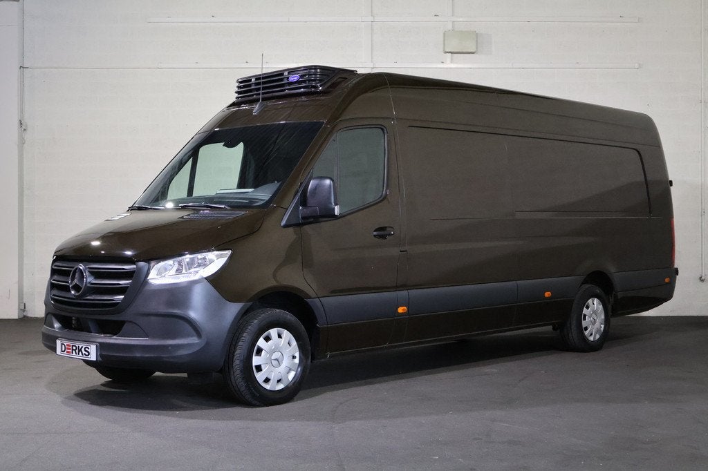 Mercedes-Benz Sprinter 319 CDI L4 H2 Koelwagen Vrieswagen Da, Auto's, Automaat, Gebruikt, Bruin, Mercedes-Benz