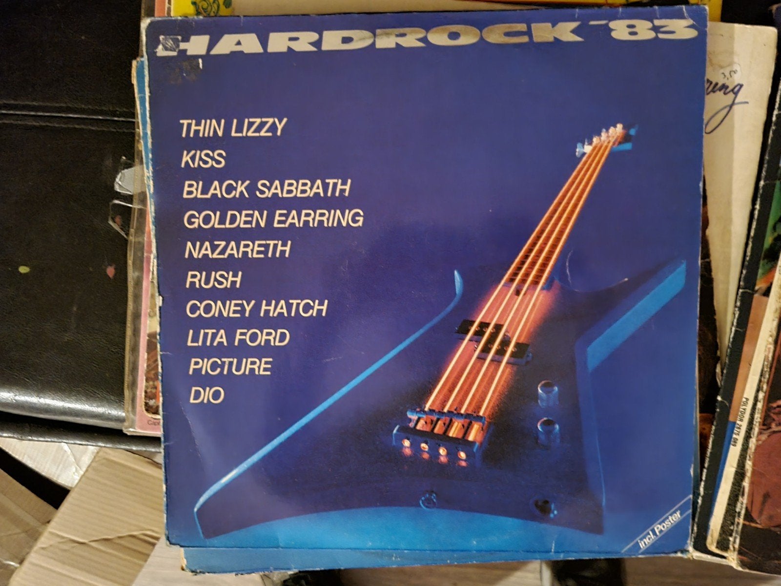 Hardrock '83 Verzamelalbum Thin Lizzy, Kiss, Black Sabbat, Cd's en Dvd's, Ophalen of Verzenden, Gebruikt