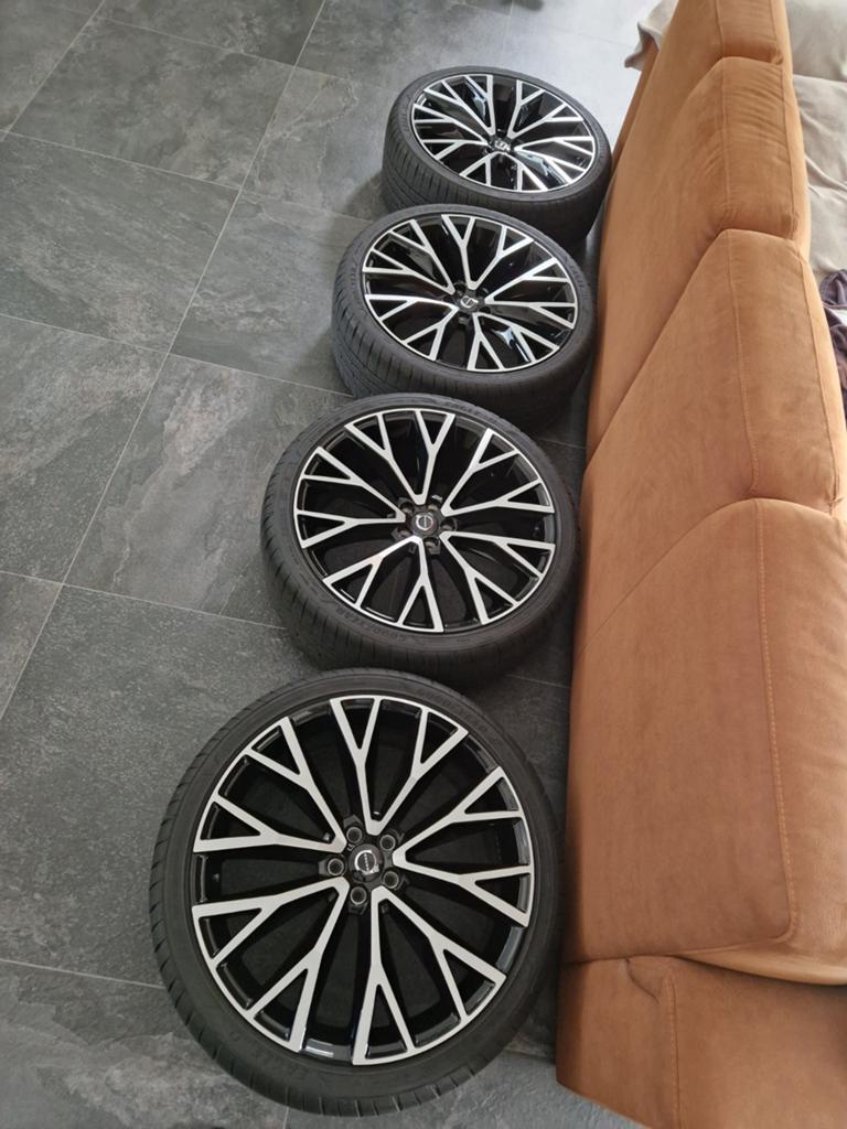 Volvo xc60 velgen 22 inch met Goodyear banden, Auto-onderdelen, Ophalen of Verzenden, Nieuw, Overige maten, Zomerbanden