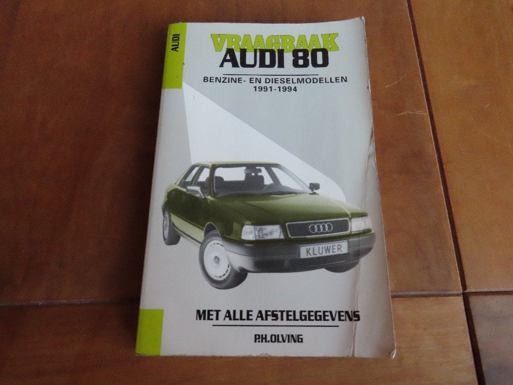 Vraagbak Audi 80, Audi Coupe, ook 5-cil. 2.3E + 1.9D 1991-94, Auto diversen, Ophalen of Verzenden
