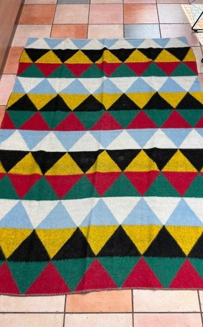 Aabe wollen retro deken, Ophalen of Verzenden, Huis en Inrichting