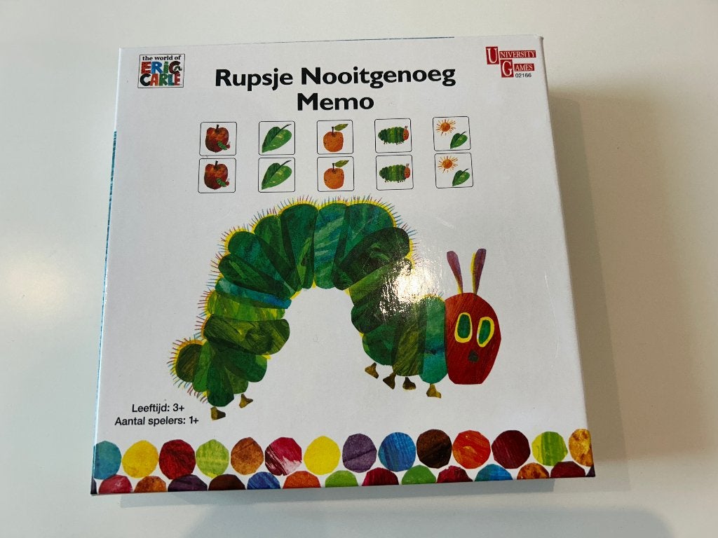 Kinderspellen :Dobbelkabouter.Rupsje Nooitgenoeg 10082026, Hobby en Vrije tijd, Gezelschapsspellen | Bordspellen, Een of twee spelers