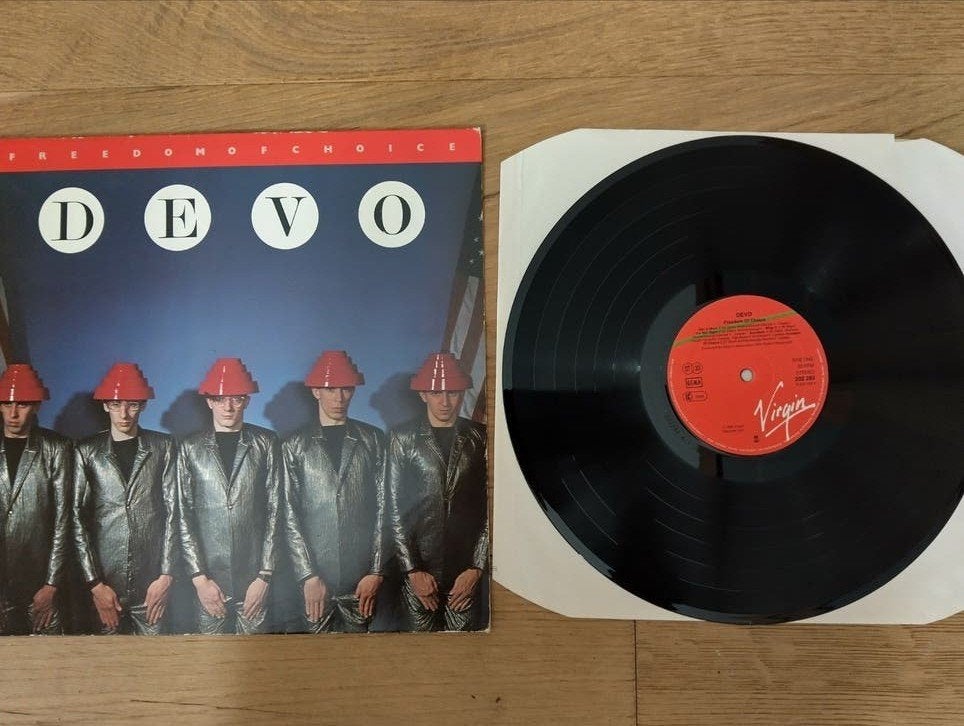DEVO - Freedom of Choice LP 1980, Ophalen of Verzenden, Gebruikt, 12 inch