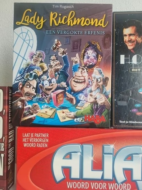 Lady Richmond een vergokte erfenis HABA bordspel, Vijf spelers of meer, Ophalen of Verzenden, Zo goed als nieuw, HABA