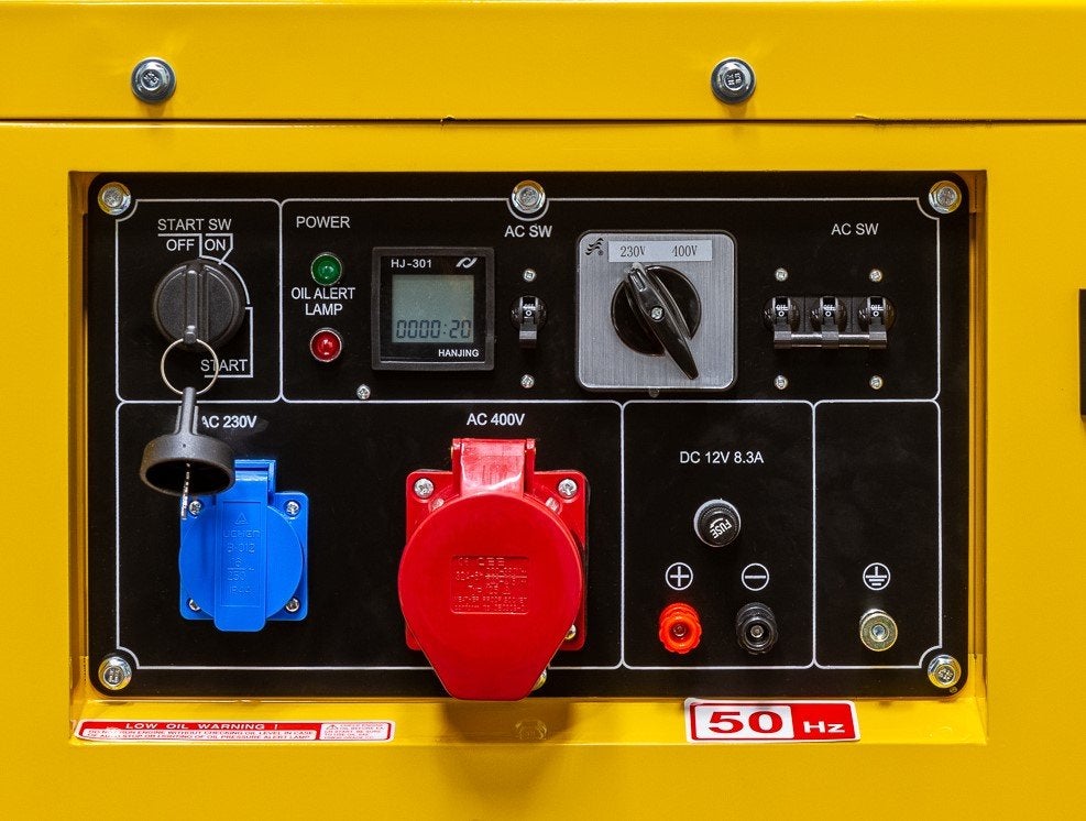 Diesel Aggregaat / Generator Silent 10 KVA - 230/3x400V, Nieuw, Ophalen of Verzenden, X, 10 tot 30 kVA