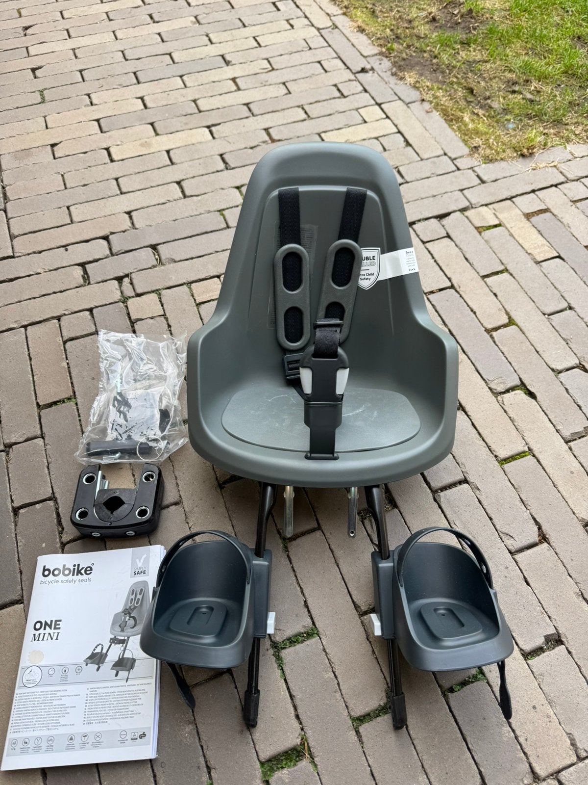 Bobike kinderzitje/ fietsstoeltje op de fiets NIEUW, Ophalen of Verzenden, Nieuw