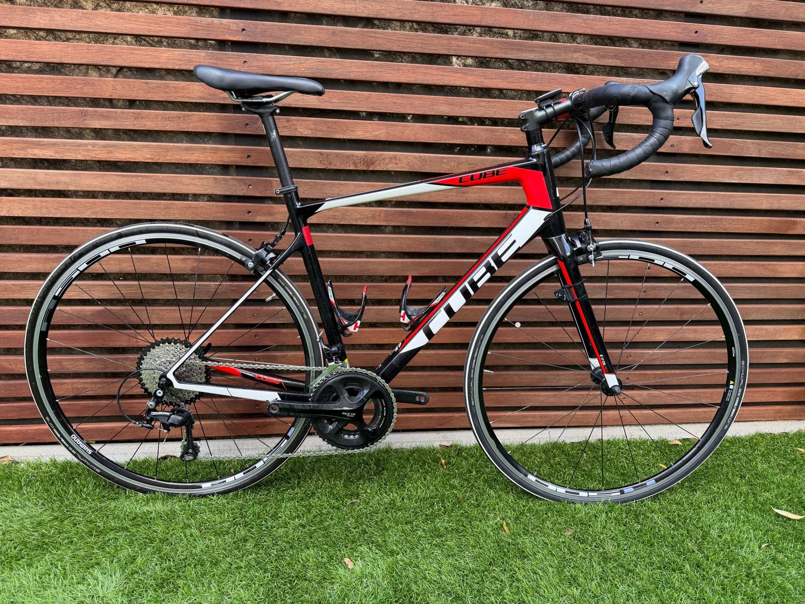 Cube Attain CMPT racefiets 56cm carbon shimano 105 2x11, Overige merken, 28 inch, Carbon, Ophalen of Verzenden