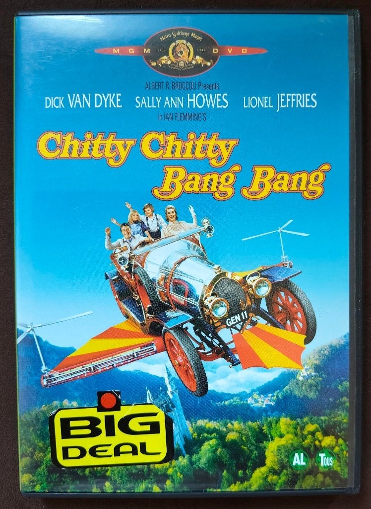 DVD Chitty Chitty Bang Bang, Alle leeftijden, Ophalen of Verzenden, Zo goed als nieuw