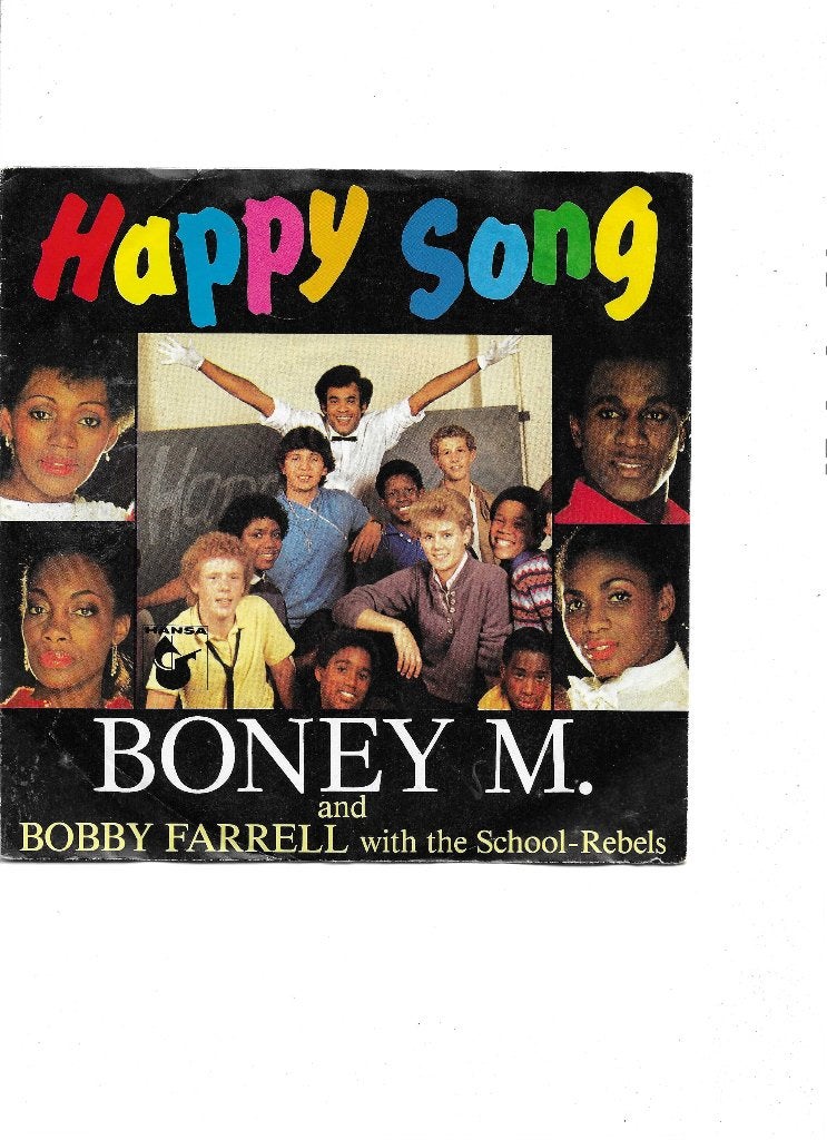 Single Boney M & Bobby Farrell & The School-Rebels, Cd's en Dvd's, Ophalen of Verzenden, Gebruikt, 7 inch, Pop