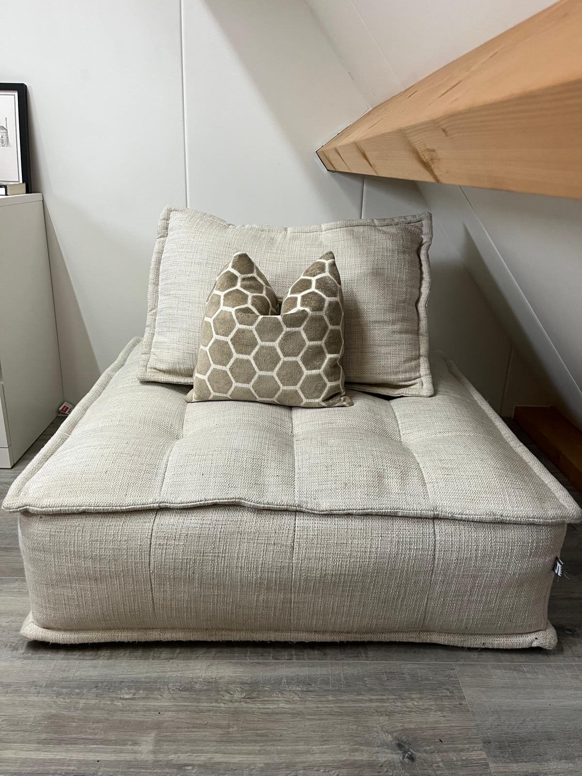 Loungebank / poef Loods 5, Ophalen, Vierkant, Zo goed als nieuw, 75 tot 100 cm