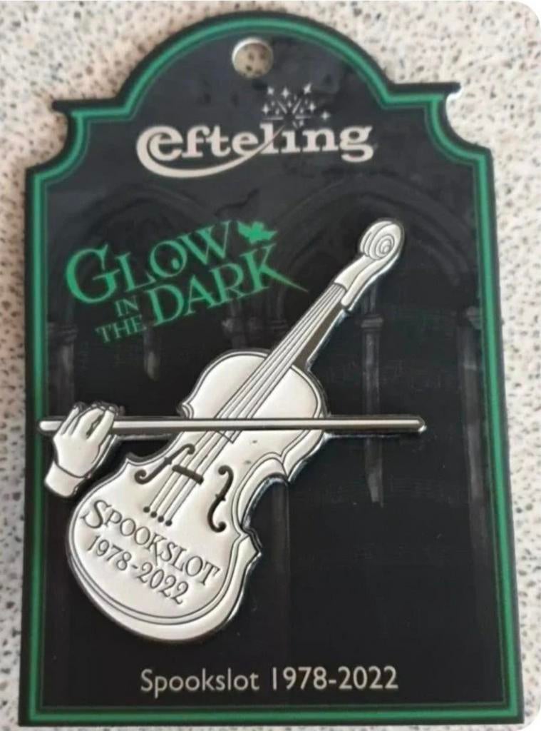 Efteling pin spookslot, Ophalen of Verzenden, Nieuw, Button of Speldje
