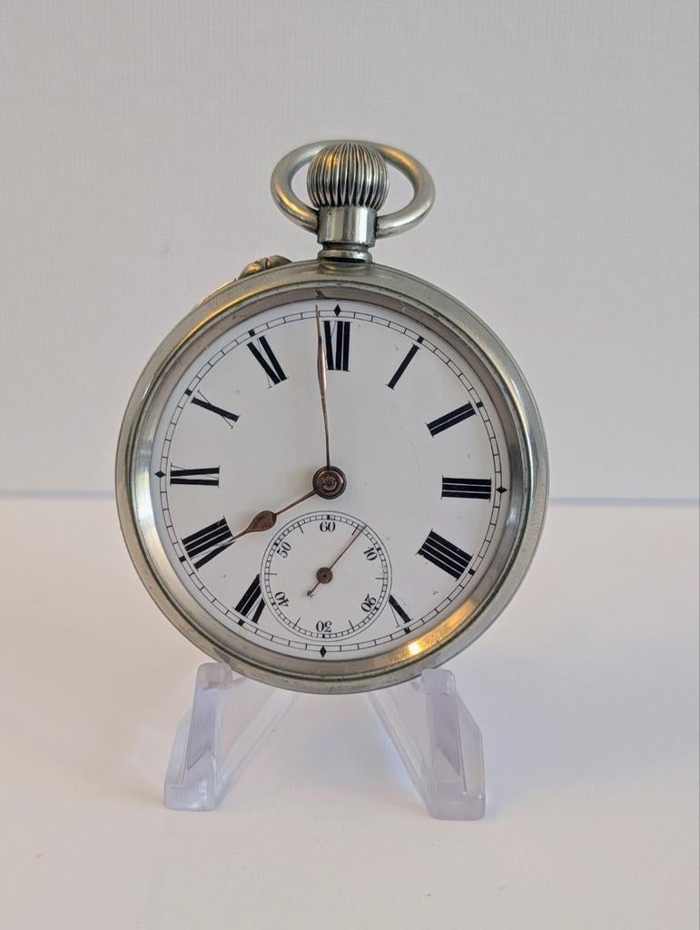 Antiek Moeri's Patent Zakhorloge - Non-Magnetisch - ca. 1900, Ophalen of Verzenden