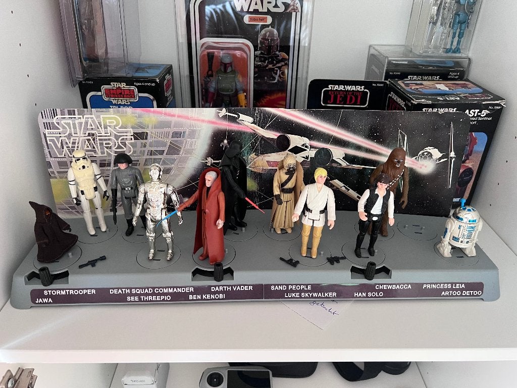 Star Wars display A New Hope, Ophalen of Verzenden, Gebruikt, Overige typen